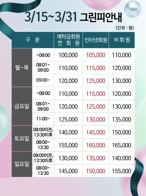 3월 후반